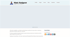 Desktop Screenshot of matthodgson.com.au